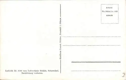 Ak Neustadt Breuberg im Odenwald, Burg Breuberg, Fliegeraufnahme