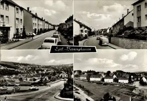 Ak Berninghausen Ennepetal im Ruhrgebiet, Straßenpartie, Panorama