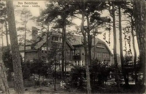 Ak Ostseebad Carlshagen Karlshagen auf Usedom, Heidehaus