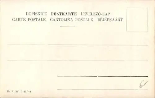 Künstler Ak Wien, Schusterbub, Wiener Typen, BKWI 917-6