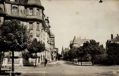 Ak Friedberg in Hessen,  Leonhardstraße