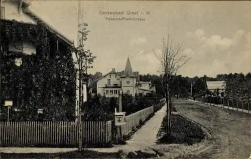 Ak Ostseebad Graal Müritz, Friedrich-Franz-Straße