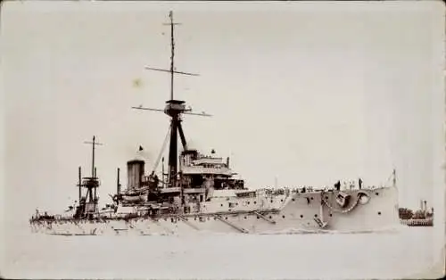 Foto Ak Britisches Kriegsschiff, Dreadnought