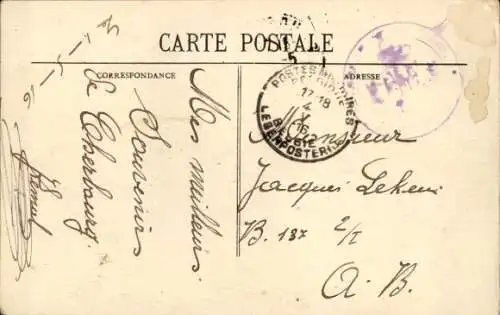 Ak Französisches U Boot, Germinal