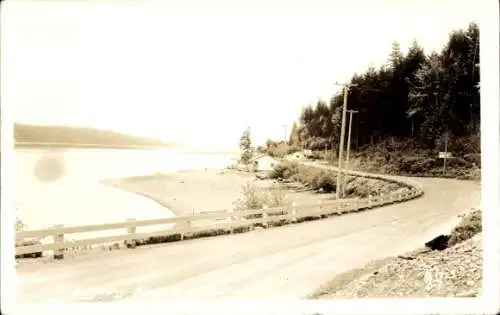 Foto Ak Washington USA, Highway am Hood Canal