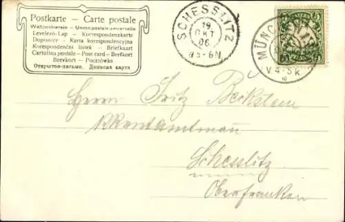 Ak München Bayern, Neue Pinakothek