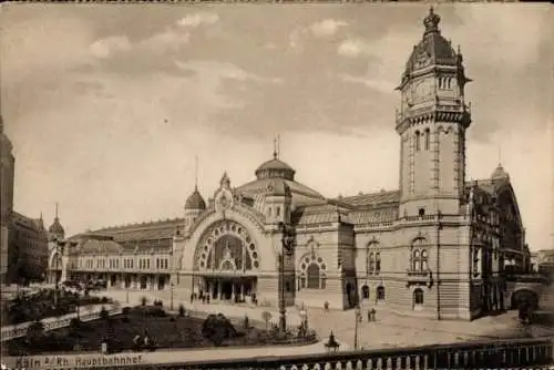 Ak Köln am Rhein, Hauptbahnhof