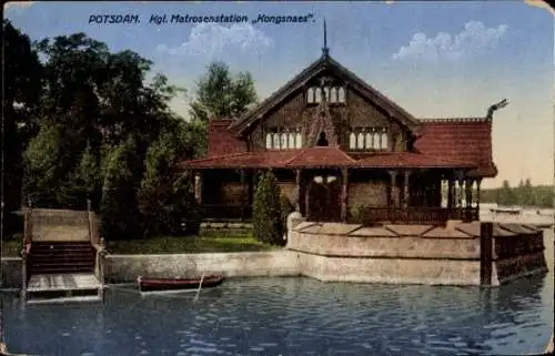 Ak Potsdam, Königliche Matrosenstation Kongsnaes