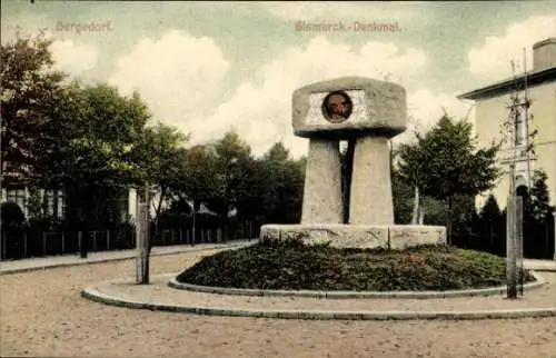 Ak Hamburg Bergedorf, Bismarckdenkmal