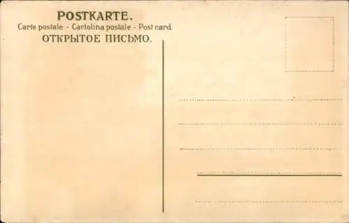 Künstler Litho Hammel, Otto, Hannover in Niedersachsen, Partie auf dem Fluss, Fachwerkhäuser, Brücke