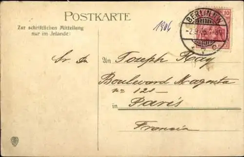 Ak Berlin Mitte, Blick auf den Dom vom Rathausturm