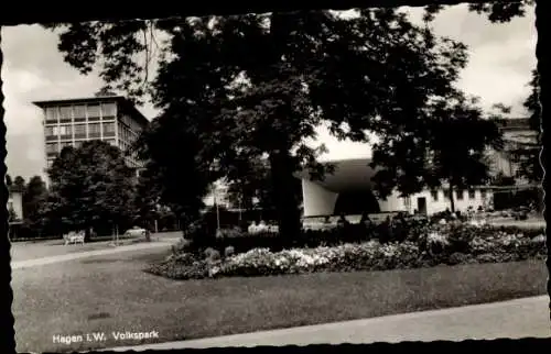 Ak Hagen in Westfalen, Volkspark