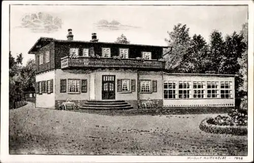 Ak Burgwedel in Niedersachsen, Schweizerhaus in der Heide, Bes. E. Koch, Herbert Kattentidt