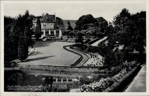 Ak Bad Salzuflen Nordrhein Westfalen, Schwaghof, Inh. A. Reibke, staatliches Kaffee und Fremdenheim