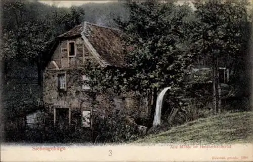 Ak Königswinter im Rhein Sieg Kreis, Alte Mühle am Heisterbachertal