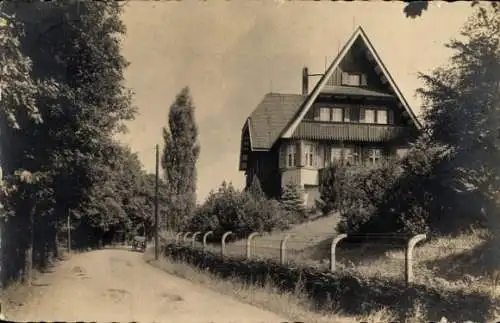 Foto Ak Weißenborn Zwickau in Sachsen, Hardtstraße