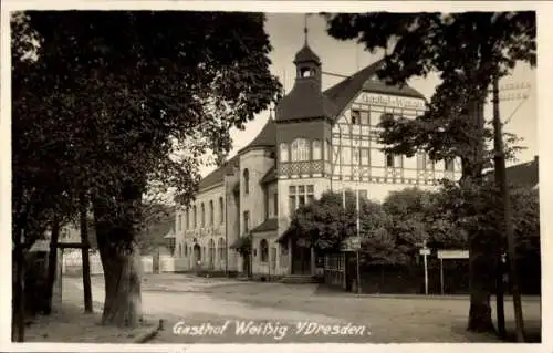 Ak Dresden Schönfeld Weißig, Gasthof