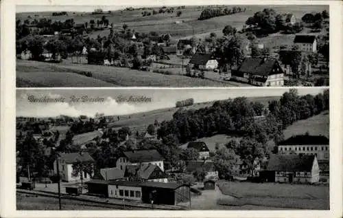 Ak Dorfchemnitz Zwönitz im Erzgebirge, Teilansichten