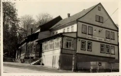 Ak Winterstein Waltershausen in Thüringen, Gasthaus zum Hirsch