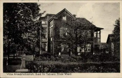 Ak Großtabarz Tabarz im Thüringer Wald, Villa Friedrichsruh