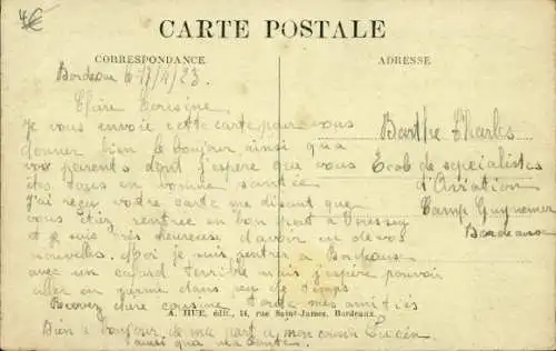 Ak Dampfer, Dampfschiff Figuig, CGT French Line