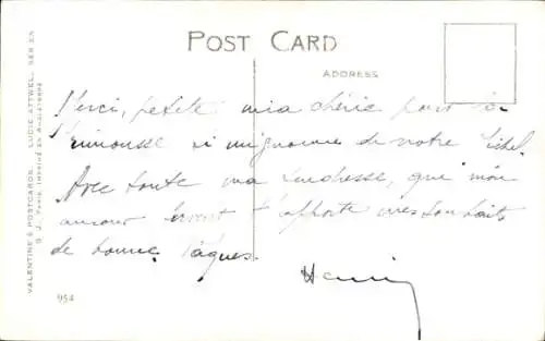 Künstler Ak Attwell, Mabel Lucie, 'Specs to see you soon, dear, Kind, Brille