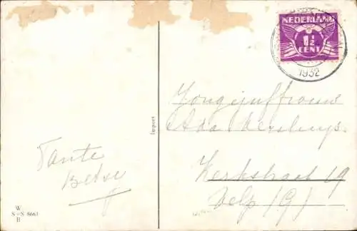 Künstler Ak Wills, John, Kinder in Badeanzügen im Wasser, Fisch