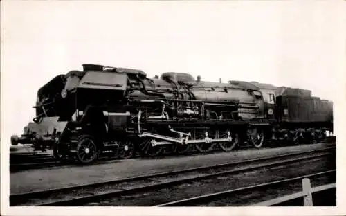 Ak Französische Eisenbahn, Locomotive 241 P, Tender 34 P, Dampflok