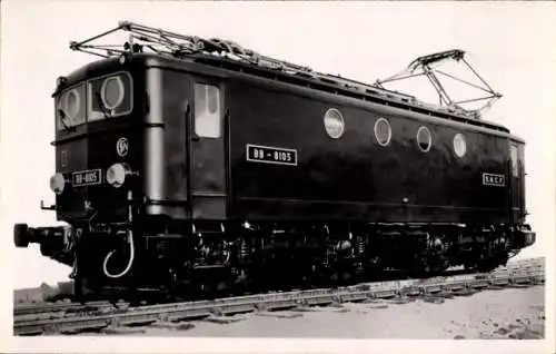 Ak Französische Eisenbahn, Chemin de Fer, Locomotive Électrique, Type B'o, Tender BB 8105