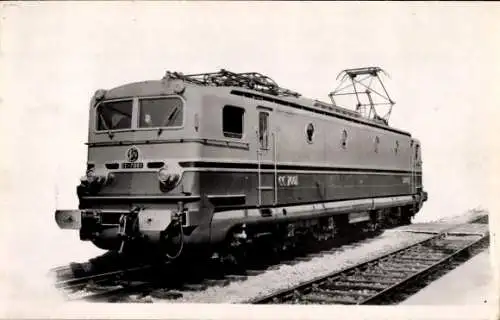 Ak Französische Eisenbahn, Chemin de Fer, Locomotive Électrique a Courant Continu, CC 7001