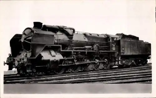 Ak Französische Eisenbahn, Locomotive 150 P, Tender 34 P