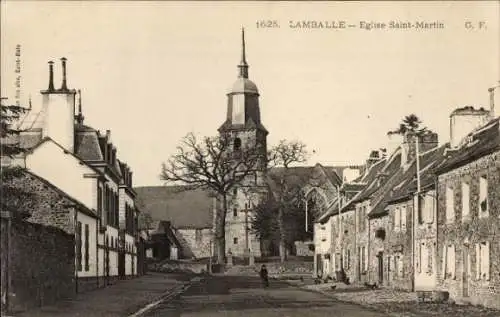 Ak Lamballe Côtes d’Armor, Kirche St. Martin