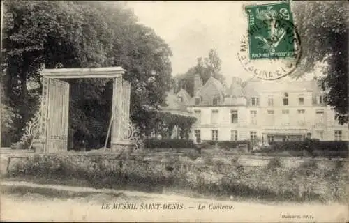 Ak Le Mesnil Saint Denis Yvelines, Schloss