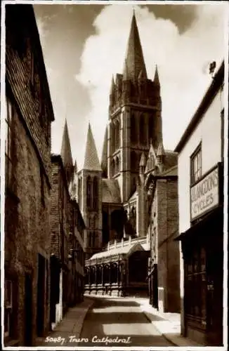 Ak Truro Cornwall England, Kathedrale