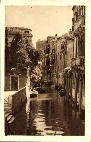 Ak Venezia Venedig Veneto, Un Rio