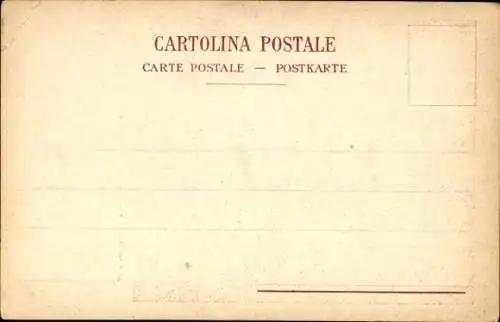 Ak Genova Genua Liguria, Monumento a Mazzini