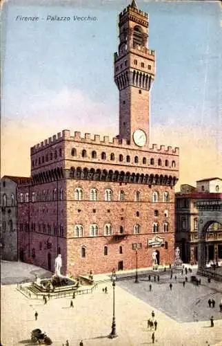 Ak Firenze Florenz Toscana, Palazzo Vecchio