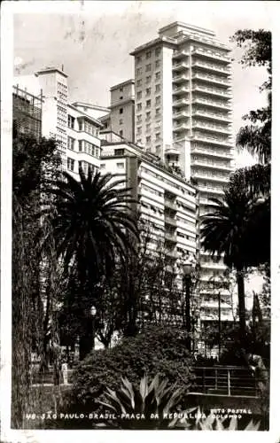 Ak São Paulo Brasilien, Praça da Republica