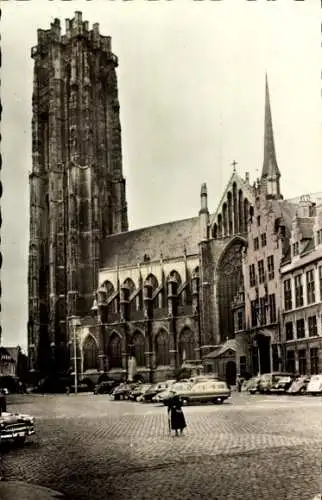 Ak Mechelen Mecheln Malines Flandern Antwerpen, Kathedrale, Bischofskirche St Rombout