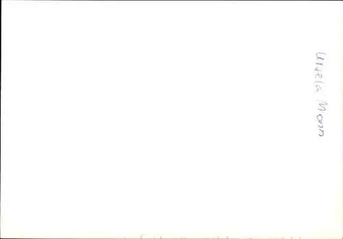 Ak Sängerin Ursela Monn, Portrait, Autogramm