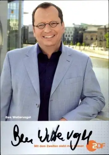 Ak Schauspieler Ben Wettervogel, Portrait, Autogramm