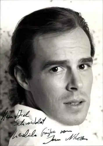 Ak Schauspieler Jan Niklas, Portrait, Autogramm
