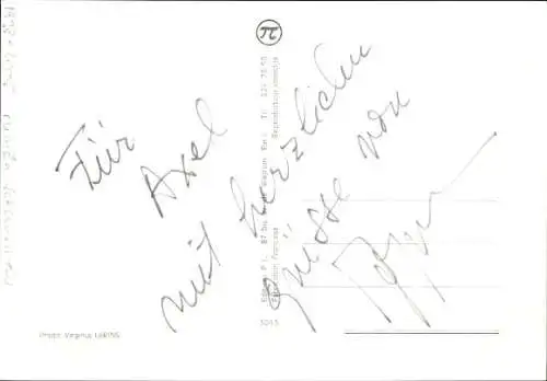 Ak Schauspieler Valerio Popesco, Portrait, Autogramm