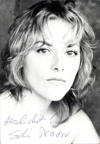 Ak Schauspielerin Sabine Trooger, Portrait, Autogramm