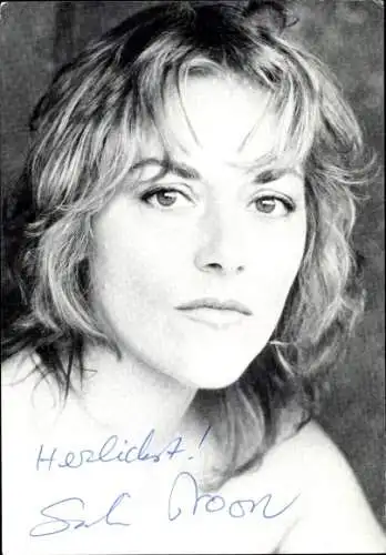 Ak Schauspielerin Sabine Trooger, Portrait, Autogramm