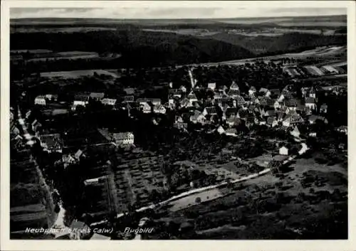 Ak Neubulach im Schwarzwald,  Kreis Calw, Flugbild