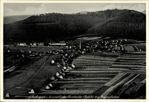 Ak Münchweiler an der Rodalb Pfalz, Fliegeraufnahme