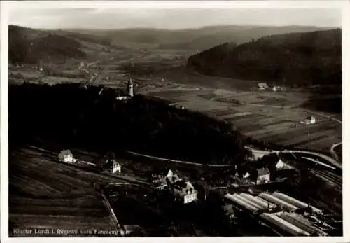 Ak Lorch im Remstal Württemberg, Kloster Lorch, Fliegeraufnahme