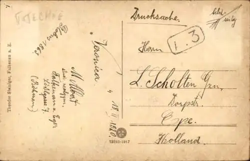 Ak Sokolov Falkenau an der Eger Region Karlsbad, Ringplatz