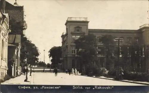 Ak Sofia Bulgarien, Rue Rakovski